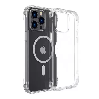 Schützende transparente magnetische Hülle Joyroom JR-14H7 für iPhone 14 Plus, magnetische Befestigung, klares Gehäuse