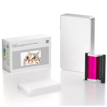 Tragbares Farbsublimations-Fotopapier 20 Blatt von Xiaomi, BHR082NGL