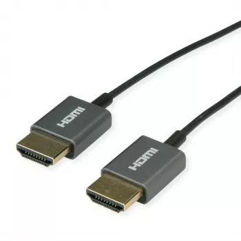 ROLINE HDMI-Coaxial Kabel ultraschlank 4K60 ST/ST - Kabel - Digital/Anzeige/Video (11.04.5938)