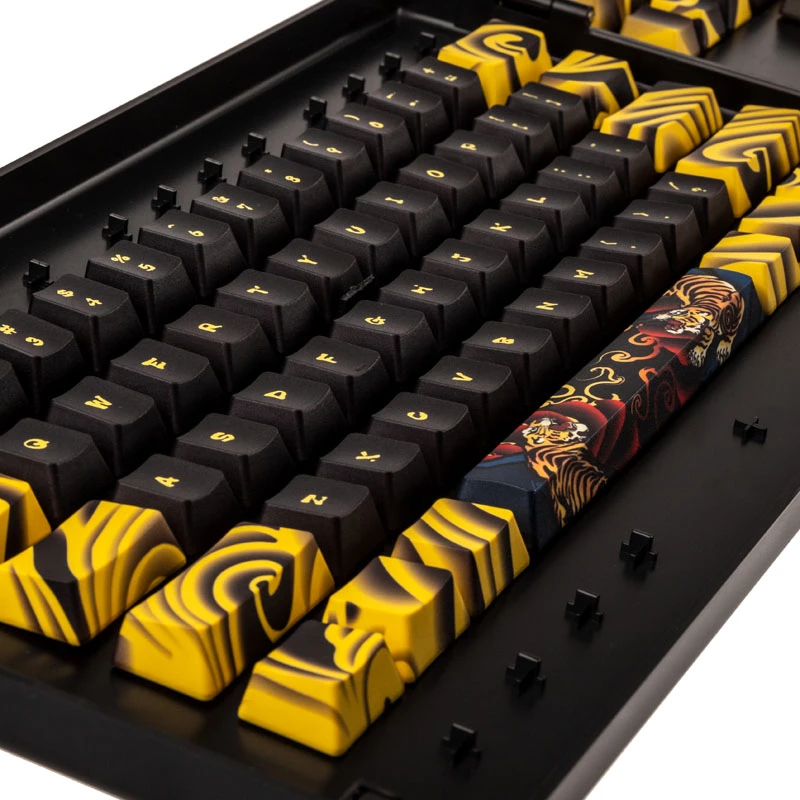 Ducky Traitors TIGER SKETCH Limited Keycap Set PBT US-Layout