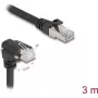 DeLOCK Netzwerkkabel Schwarz 3 m Cat6 SF/UTP RJ-45