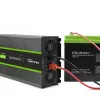 Qoltec 51923 Reiner Sinus-Wechselrichter Monolith | 3000W | 6000W | 24V auf 230V | LCD