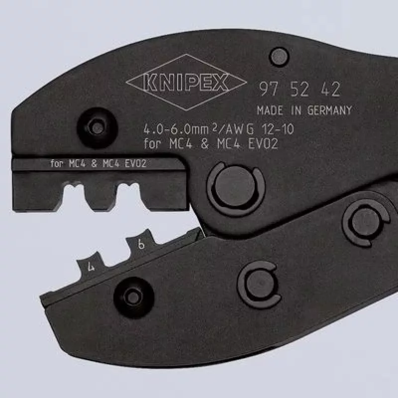 KNIPEX PreciForce Crimpzange f. MC4 / EVO2