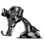 Gravity car mount Baseus Osculum für Telefon (schwarz)