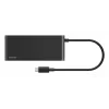 Belkin Connect, USB Type-C, HDMI, USB 2.0 Type-A, USB 3.2 Gen 1 (3.1 Gen 1) Type-C, MicroSD (TransFlash), SD, Schwarz, Rundkabel, 0,2 m