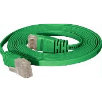 Netzwerkkabel Tecline 15m Cat6 RJ-45 Grün U/UTP