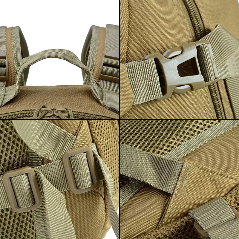 Extralink Militärischer Taktischer Rucksack 30L - Herren Reise- und Outdoor-Militär-Schulrucksack