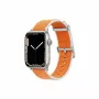 Ersatzarmband GUAN Premium Pro für Apple Watch — Orange/Weiß — Passend für 38/40/41/42 mm