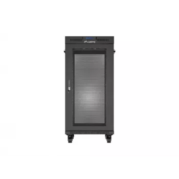 Freistehendes Rack-Gehäuse LANBERG FF01-6824-23BL 24U 600×800 mm IP20 Schwarz