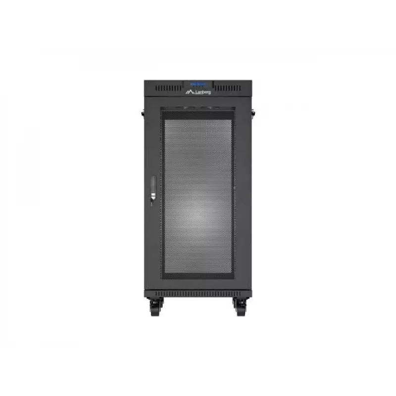 Freistehendes Rack-Gehäuse LANBERG FF01-6824-23BL 24U 600×800 mm IP20 Schwarz