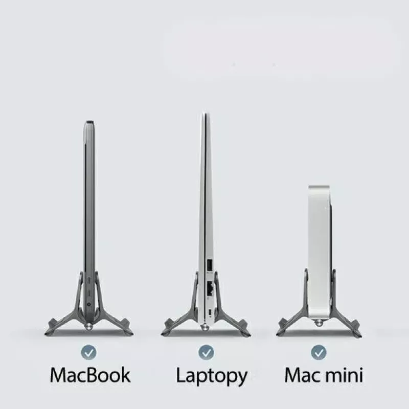 Gravity-Halterständer für MacBook grau