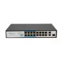 Switch Extralink VIRTUS V3 Unmanaged L2 16x Fast Ethernet (10/100) PoE 1U Schwarz