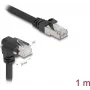 DeLOCK Netzwerkkabel Schwarz 1 m Cat6 SF/UTP RJ-45