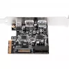 SilverStone ECU05 - USB-Adapter - PCIe 2.0 x2 Low Profile - USB 3.1 Typ C x 1 + USB3.0 x 2 + USB3.0 (intern) x 2 (SST-ECU05)