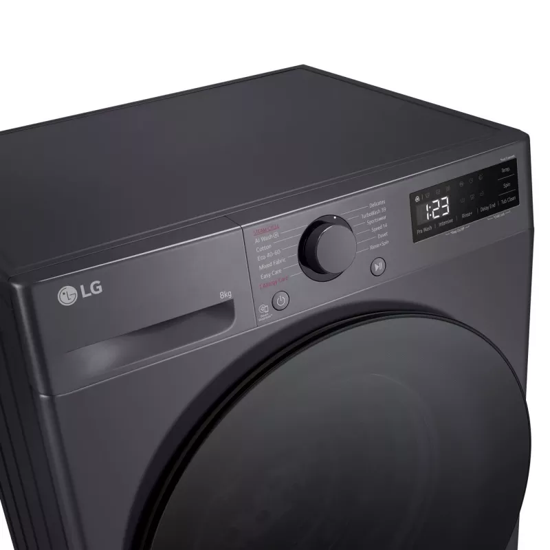 Waschmaschine LG F2WR508S2M — Frontlader, 8 kg, 1200 U/min, A…