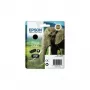 Epson Elephant Einzelpackung Schwarz 24XL Claria Photo HD Tinte, Schwarz, Pigmenttinte, 1 Stück