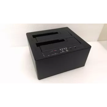 SALE OUT. SALE OUT. Raidsonic Icy Box | IB-121CL-C31 CloneStation für 2x HDD/SSD mit USB 3.1 (Gen 2) Type-C | GEBRAUCHT, GENERALÜBERHOLT, OHNE ORIGINALVERPACKUNG UND HANDBÜCHER