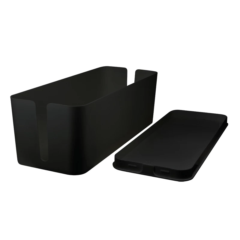 Kabelbox-Organizer, schwarz
