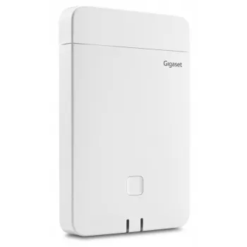 DECT-Basisstation Gigaset N770 IP Pro – 120 Kanäle, HTTPS/SIPS/SRTP/SSL/TLS, innen 50 m, außen 300 m, weiß