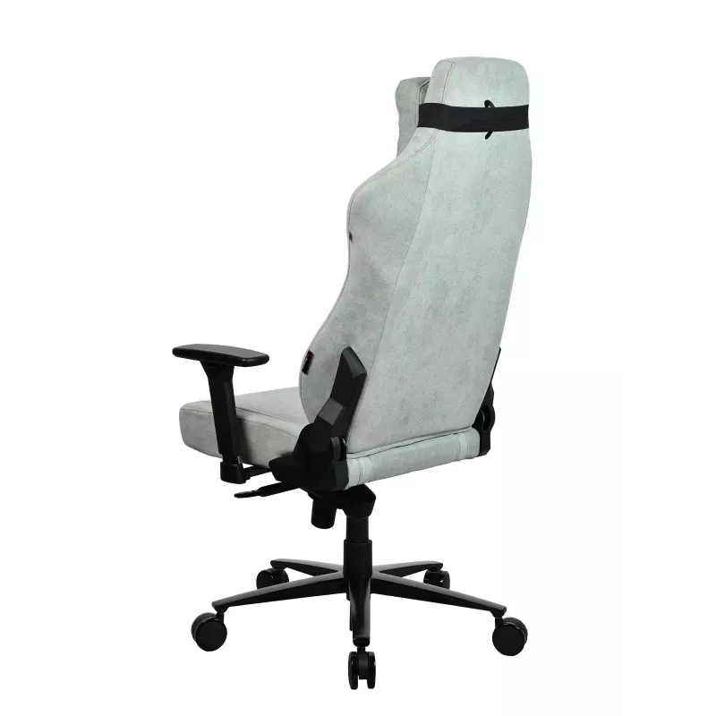 Gaming-Stuhl Arozzi Vernazza SoftFabric Pearl Grün – ergonomischer Gaming-Sitz, Softgewebe
