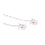 Telefonkabel Microconnect MPK182W RJ11 RJ11 2 m Weiß