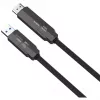 USB4 HDMI-Kabel 4smarts ComboCord 240W 1,5 m – USB4 auf HDMI, 240W Stromversorgung, 1,5 m Länge