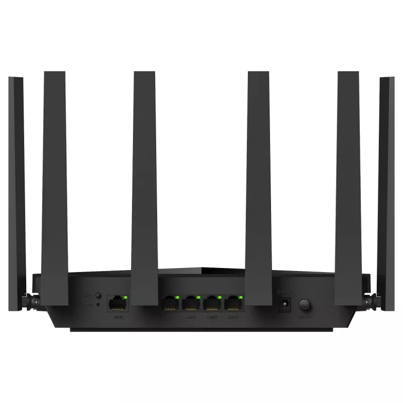 WLAN-Router Cudy BE6500 Gigabit Dualband Wi‑Fi 7 (802.11be), 2,4/5 GHz, 4x Gigabit LAN, ARM Quad‑Core 2 GHz