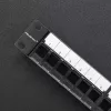 Qoltec 54516 19-Zoll-Rack-Patchpanel, 24 Ports, 1U, UTP, Schwarz