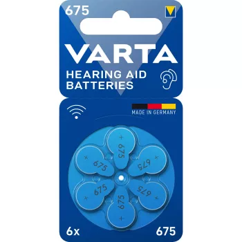 Einwegbatterie Varta 675 PR44 Zink-Luft 5,35 mm 1,16 cm 1,75 g