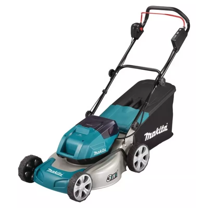 Makita DLM460Z Rasenmäher Batterie Schwarz, Blau