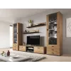 Cama set of two shelves 125cm SOHO lefkas oak/Schwarz