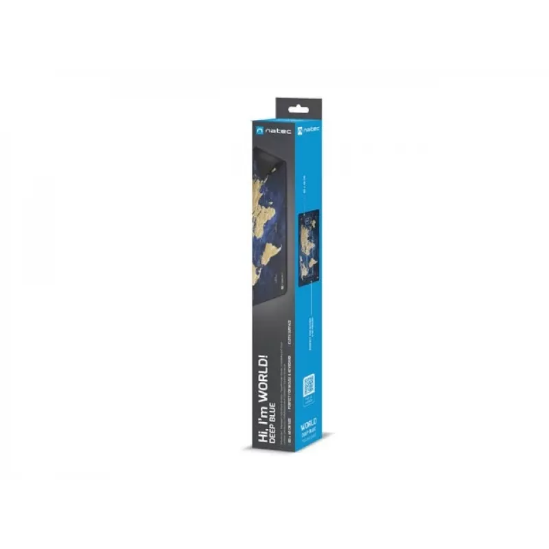 MOUSE PAD WORLD DEEP BLUE 800X400