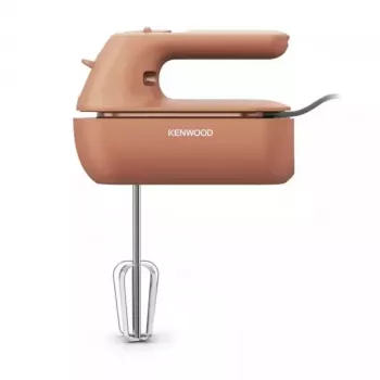 Kenwood QuickMix GO Handmixer Tonrot, 350 W, kompakter Handrührbesen
