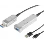 USB-Verlängerungskabel ShiverPeaks S/CONN 50 m USB 3.0 A auf USB 3.0 A + USB Micro B