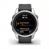 Garmin fēnix 7S Pro 3,05 cm (1,2 inch) MIP 42 mm Digital 240 x 240 Pixel Touchscreen Silber Wi-Fi GPS (Satellit)