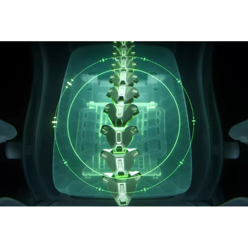 Razer Ergonomic Gaming-Stuhl with Breathable Comfort | Iskur V2 NewGen | Schwarz/Green