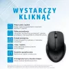 HP 435 Multi-Device Wireless-Maus, beidhändig, RF Wireless + Bluetooth, 4000 DPI, Schwarz