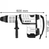 Bosch GBH 12-52 DV Professional 1700 W 220 U/min SDS Max