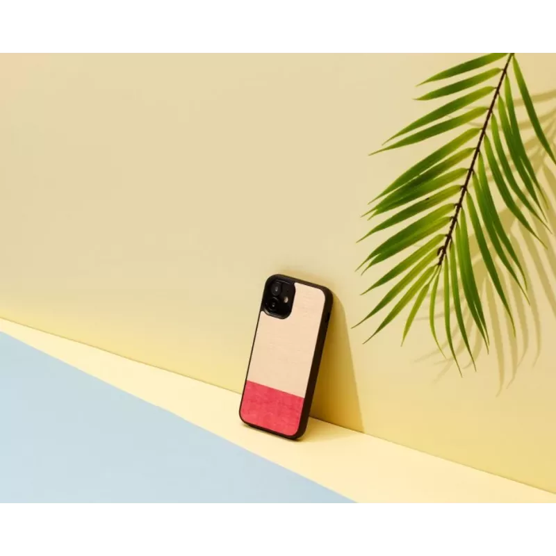Schutzhülle man and wood für iPhone 12 mini – schwarz