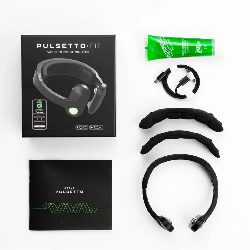 Vagusnerv-Stimulator HERDEGEN Pulsetto FIT Massagegerät, Modell Pulsetto FIT