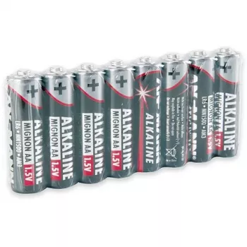 Einwegbatterie Ansmann 5015280 AA Alkaline Schwarz Grau