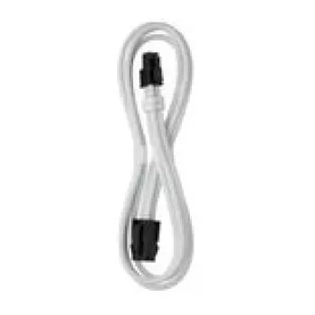 ATX 4-Pin-Verlängerungskabel CableMod Pro ModMesh 45 cm Weiß (CM-PCAB-4ATX-N45KW-2PW-R)
