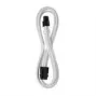 ATX 4-Pin-Verlängerungskabel CableMod Pro ModMesh 45 cm Weiß (CM-PCAB-4ATX-N45KW-2PW-R)