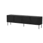Cama 4D RTV-Schrank PALAZZO BIS 201x40x60 schwarz matt