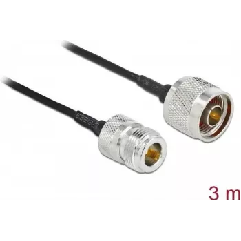 Antennenkabel N-Stecker auf N-Buchse DeLOCK 90476