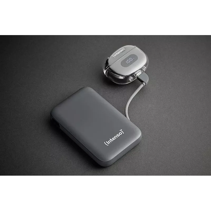 Powerbank USB 10000 mAh/Grau S10000 7333034 Intenso