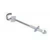 Kabelhaken Extralink EX.6433 Edelstahl Tisch/Wand 12 mm Breite