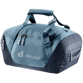 Reisetasche DEUTER Duffel 35 atlantic-ink — 35 L Fassungsvermögen, wasserdichter Boden, Tragegriffe