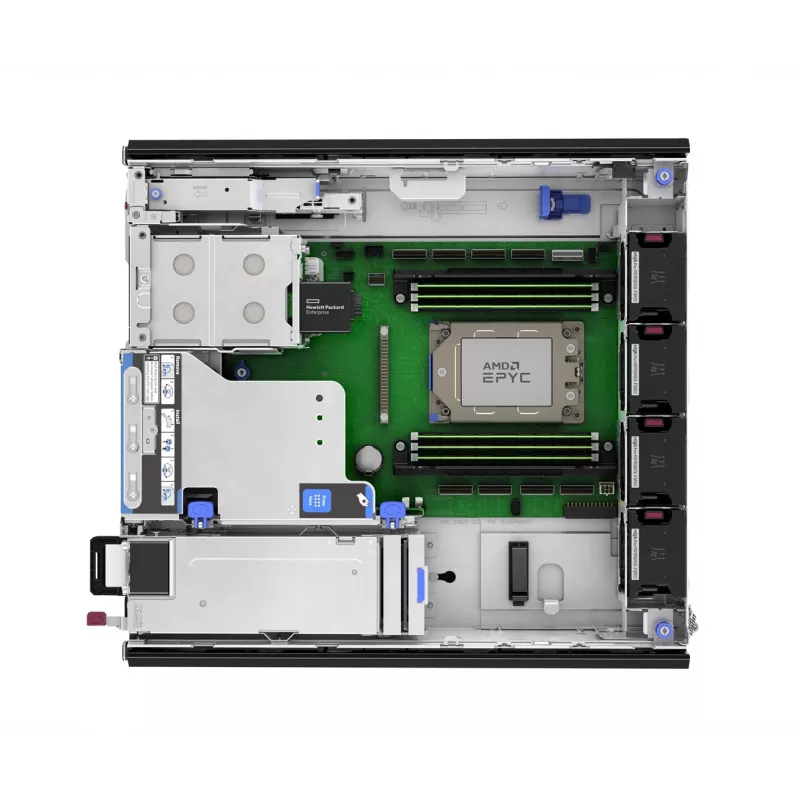 HPE ProLiant DL145 Gen11 8124P 2,45 GHz 16c 1P 2x32GB-R 2SFF NS204i-u 2x1000W PS EMEA Server