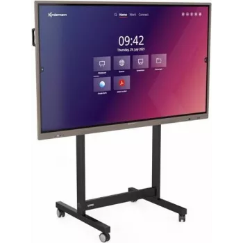 TV-Ständer Kindermann 4004000200 2,18 m 100 kg Schwarz